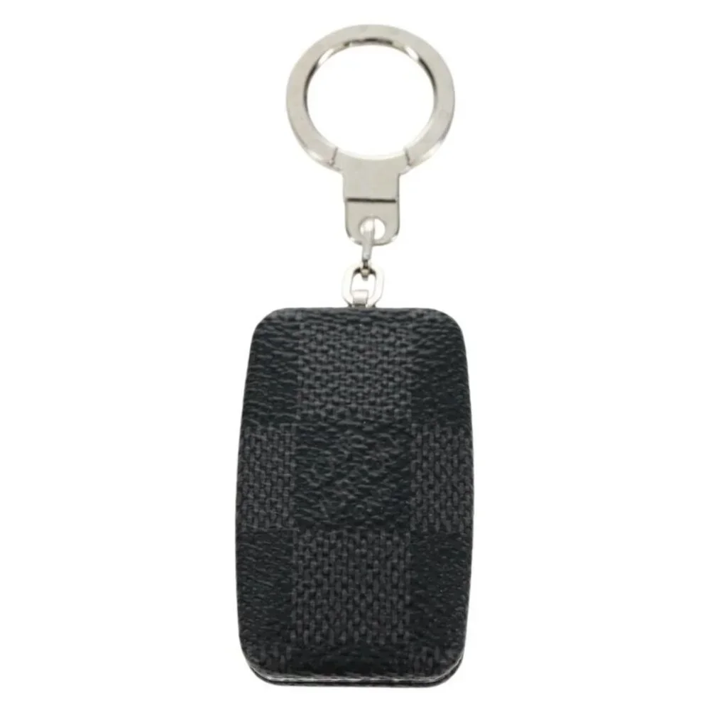 LOUIS VUITTON Damier Graphite Astropill Key Holder M66123 LV Auth 159490M - Picture 13 of 13